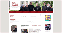 Desktop Screenshot of abtei-muensterschwarzach.de